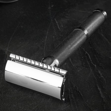 Rasoir sécurité noir old school pour hommes - Rasoirs de sécurité