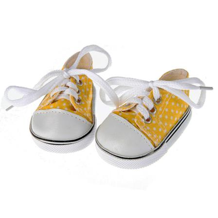 Modedocka Canvas Skor Snörskor För 43cm Baby Doll 18 I