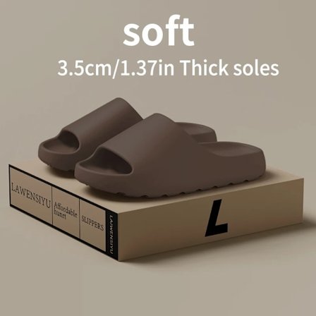 Stor Storlek 47 48 49 Herr Casual Skor Män och Kvinnor EVA Mjukbottnade Lätta Hemma Tofflor Högkvalitativa Exklusiva Märkes Sandaler