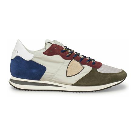 Philippe Model Low-Top Sneakers , Beige , Heren , Maat: 40 EU