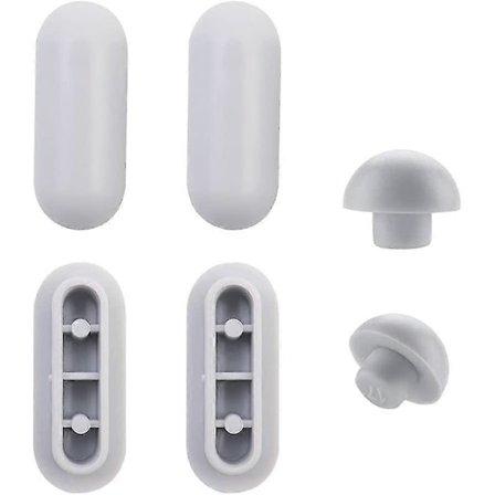 6 stk. Toalettsete Støtfanger Universell Toalettsete Pad Toalettsetepute