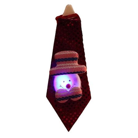 Vilkkuva solmio Uutuus Joulusolmio Pehmeä paljettikangas Hehkuva joulukaulus Partylahja Koriste Hauskat rusetit