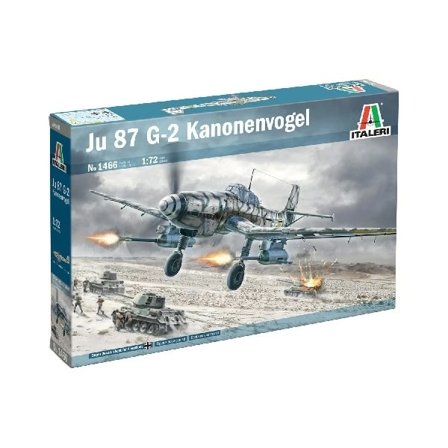 Italeri Modellfly Ju 87 G-2 Kanonenvogel
