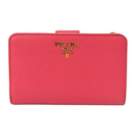 Prada Vintage Wallets Cardholders Pink, Dame Vintage Accessories, Størrelse: ONE Size
