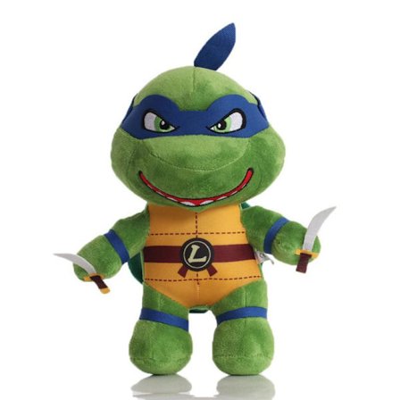 Teenage Mutant Ninja Turtles Kosedyr Plysjfigur 25cm, Barneleker Julegave Bursdagsgaver