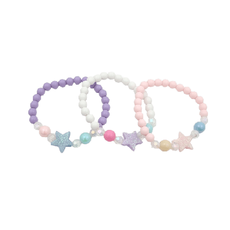 Complement Kids Armbandset Med Stjärna Smycken Unisex Lila
