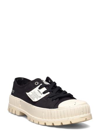 Pallashock Lo Org Låga Sneakers Svart Palladium