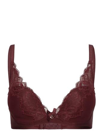 Orangerie Plunge T-Shirt Bra Lingerie Bras & Tops Plunge Bras Punainen CHANTELLE