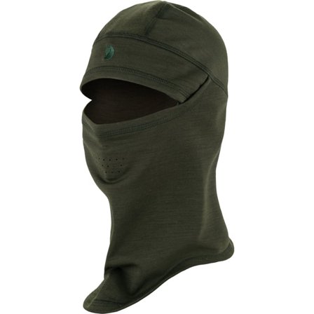 Fjällräven Keb Fleece Passe-montagne S/M - unisex - Deep Forest/Vert - Casquettes, Chapeaus & beanies