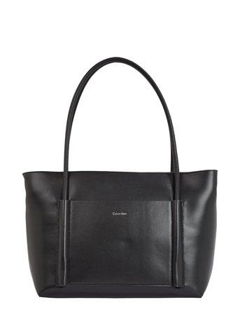Ck Linn Medium Shopper Black Calvin Klein