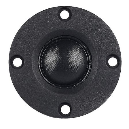 2 stk. Tweeter 1,5 tommer 6ohm 30w Dome Silk Film Tweeter Hifi Diskant Højttaler Audio Højttaler Med Køleplade