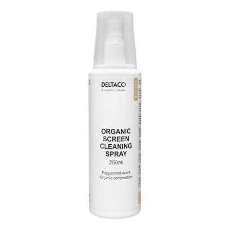 Deltaco OFFICE Organic Cleaning Spray for Screen, 250ml