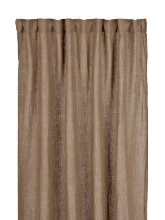 Svanefors Julie Gardin 2p Gardiner Brun 145x280 cm