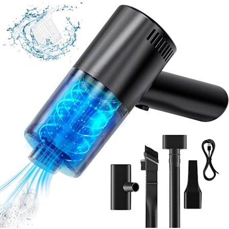 Ledningsfri håndholdt støvsuger, 9000Pa bilstøvsuger, Han