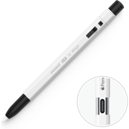 2025 Senaste Modell x MONAMI Pennfodral Kompatibelt med Apple Pencil (USB-C), Perfekt Grepp, Skyddande Skal, Silikonhylsa, Stödjer Magn