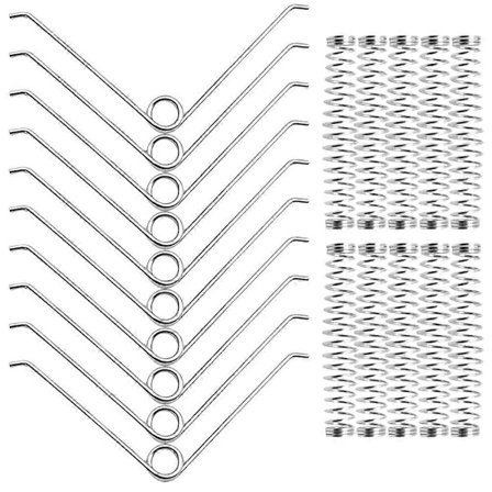 20 st Ersättningsfjädrar för sekatör V-formade kompressionsfjädrar Trimmer Sax Torsionsfjädrar