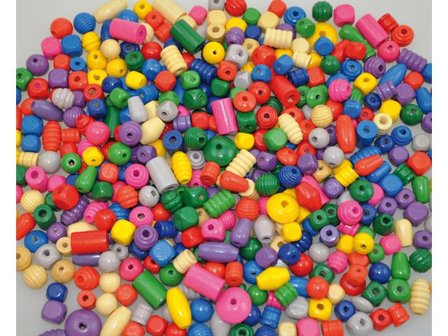 PLAYBOX Träpärlor bas 600/fp - Lyreco - Skola och förskola - Hobbymaterial - Pärlor