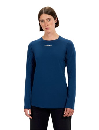 Berghaus Bg Berghaus Delta Ls Tee Af - Navy - S