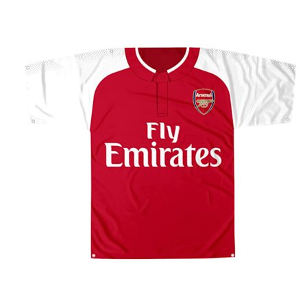 Arsenal FC Kit Shaped Banner/Body Flag 145 x 114cm Röd/Vit
