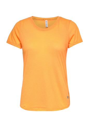 Ua Streaker Ss T-shirt Top Orange Under Armour