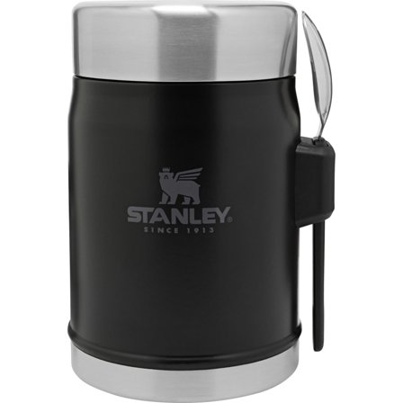 Stanley The Legendary Food Jar + Spork thermoses Black OneSize