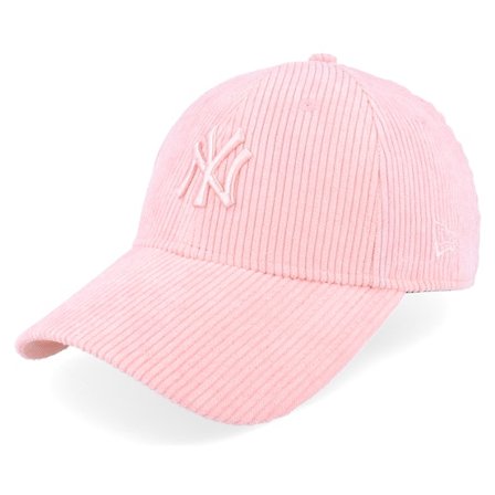 New Era - MLB - Pink - adjustable - Cap - New York Yankees Womens Summer Corduroy 9FORTY Pink Adjustable - Hatstore