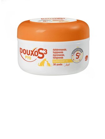 Douxo s3 pyo pads til dyr 30 Stk