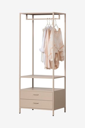 WOOOD - Ferris Öppen garderob - Beige - Garderober - Från Homeroom