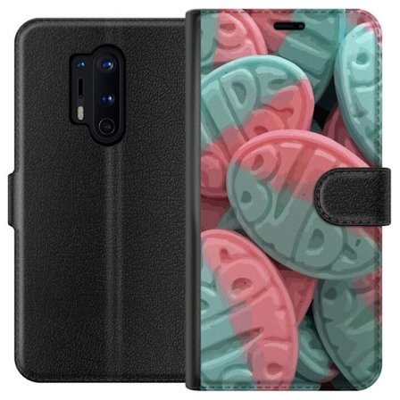 Kompatibelt Plånboksfodral till OnePlus OnePlus 8 Pro BUBS Giant Sour Skulls