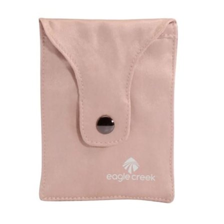 Eagle Creek Silk Undercover Bra Stash valuable storage Pink OneSize