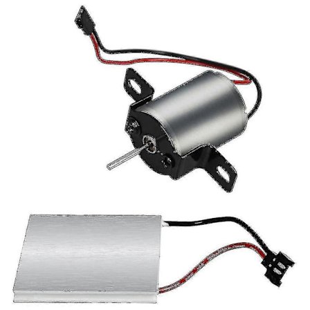 Eldstadfläktmotor och kraftgenereringsark Kompatibel Ved/Loggbrännare Ft