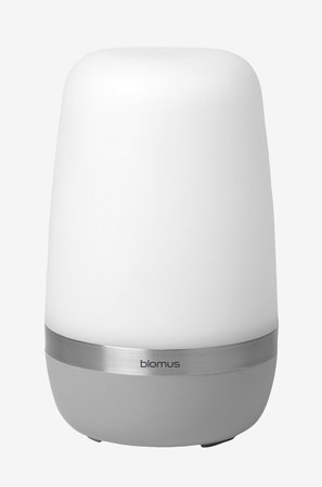 Blomus - Mobil lampe LED Spirit diameter 9 cm - Grå - Genopladelige lamper - Fra Homeroom