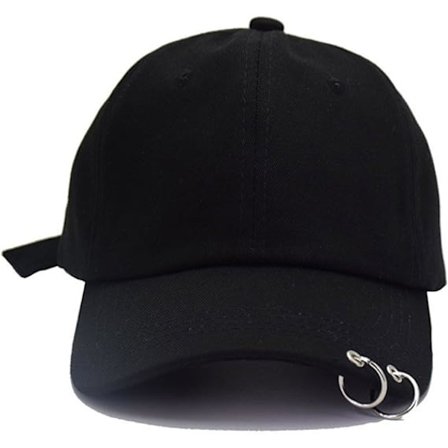 Herr Dam Unisex Baseballkeps med Järnring Snapback Hat Pappakeps