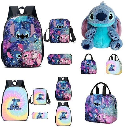Lilo Stitch Stitch Ryggsäck Set i tre delar