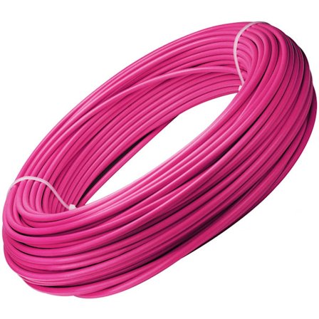 Bromskabelhölje Rosa 5m med Teflonfoder ALHONGA 5mm
