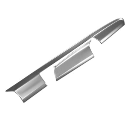 2 kpl Keskikonsolin Kojelaudan Navigointisuojalistat A6 C7 2012-2018 Hopea Vähemmän Terästä Lh