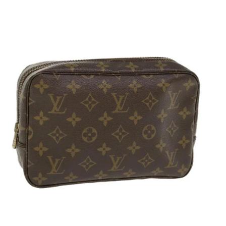 Louis Vuitton Vintage Pre-owned Canvas clutches Brun, Dame Vintage Tasker, Størrelse: ONE Size