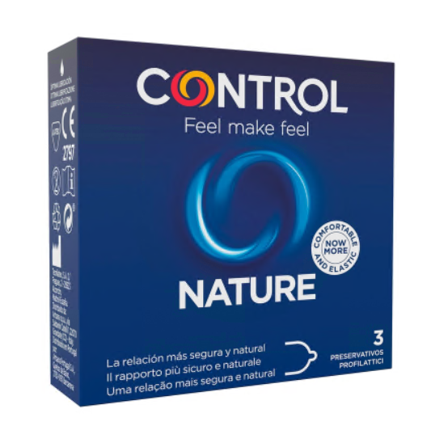Control Nature Preservativi In Lattice Naturale 3 Pezzi