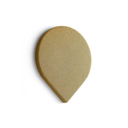 Akustikpaneel POLY, 600x600x56 mm, Wandmontage, gelb