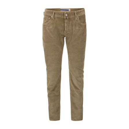 Jacob Cohën Slim-fit Byxor beige, Herr Byxor, Herr, Storlek: W35