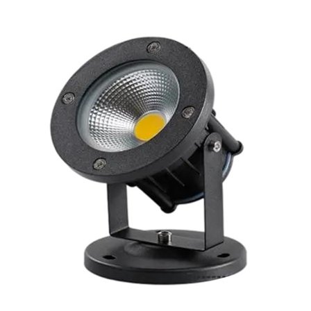 Skumring til daggry spotlight med innebygd fotoselle sensor, automatisk lysstyring for utendørs hage, tre, vegg, flaggstangbelysning, justerbar 