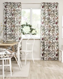 Sivuverho kukallinen Yrttitarha 2/pak Ruoste