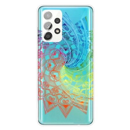 Deco Samsung Galaxy A53 5G Suojakotelo - Värikäs Mandala Spiral