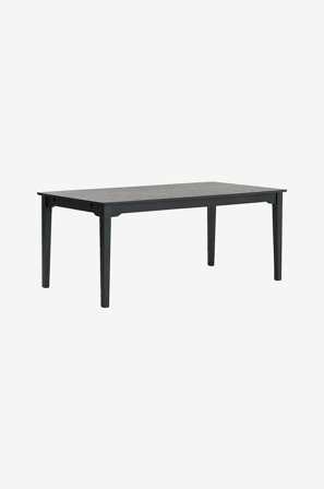 Nordic Furniture Group - Matbord Aker 190x95 - Svart - Matbord - Från Homeroom