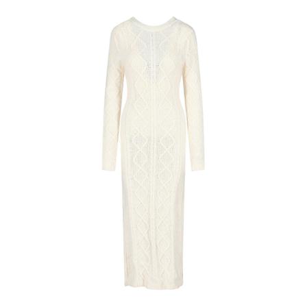 Remain Birger Christensen Maxi Dresses , Wit , Dames , Maat: L Maxi jurken