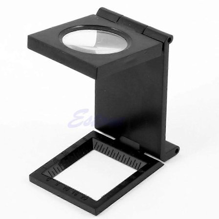 10X Suurennuslasi Pöytämalli Kankaat Ompelulanka Mitta-asteikko Laskuri Taitettava [DB]