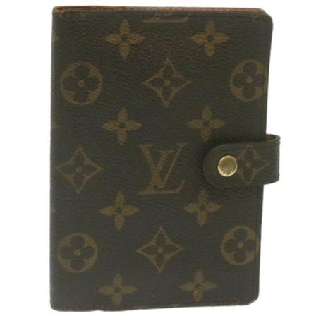 Louis Vuitton Vintage Pre-owned Canvas Agenda Brun, Dame Vintage Accessories, Størrelse: ONE Size