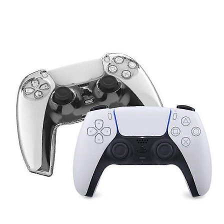 Kompatibel PS5 trådløs spilcontroller altomfattende krystalbeskyttelsesetui passer til PS5 hårdt skal PC