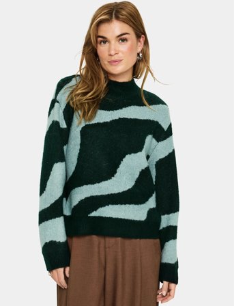 Saint Tropez Malliesz Pullover - Black - XL