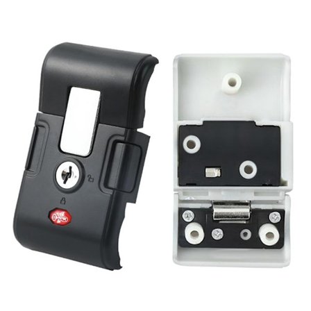 Matkalaukun Avainlukko Matkalaukun lukko MUSTA TYYPPI2 TYYPPI2